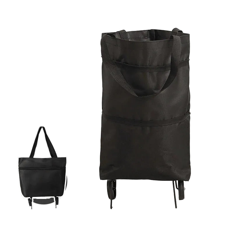 ⭐MAVONIQUECOSH®🔥 2-in-1 Convertible Grocery Bag & Rolling Shopping Cart