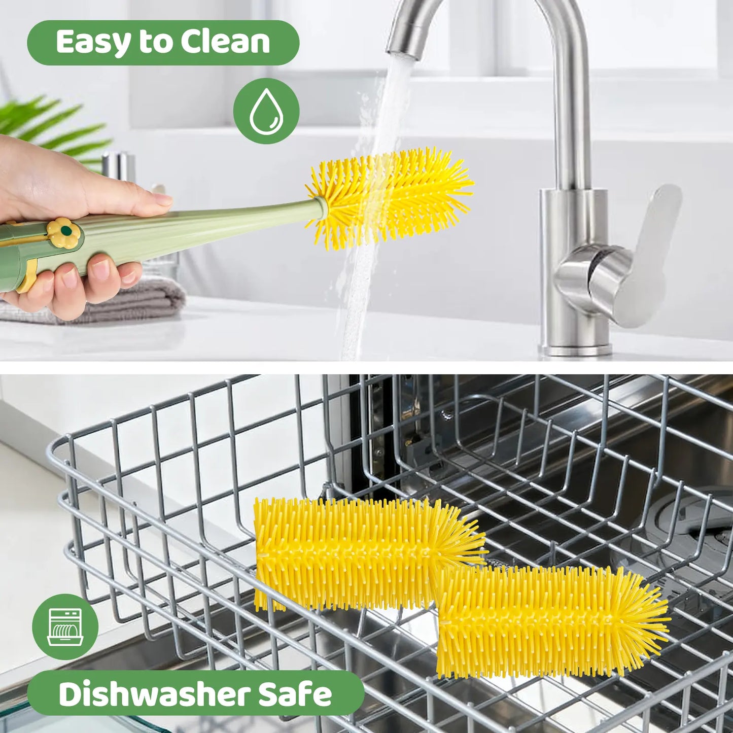 Mavoniquecosh® 5-in-1 Cleaning Brush – Deep Clean Where Your Dishwasher Fails 🛡️