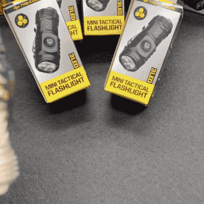 🔥🔥48%OFF NOW！Three-eyed Monster Mini Flash Super Power Flashlight