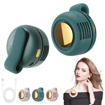 Mini Bladeless Fan✨. Portable, rechargeable, and silent. Features 3 adjustable speeds, a rotating body, and versatile use as a handheld, waist-mounted, or phone cooling fan. Ideal for outdoor travel,Perfect Gift