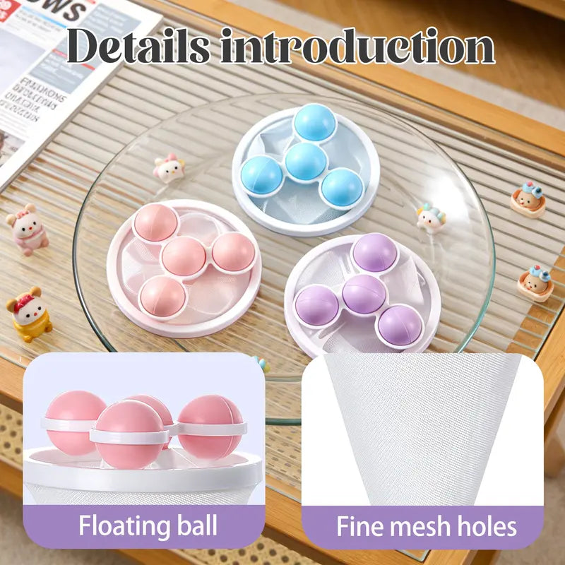 🥳2026 HOT SALE🎁💞50K+ SOLD!🧺🧼 Floating Lint Mesh Bag – Catches hair & lint, reusable, protects washing machine & drain. 🚿✨