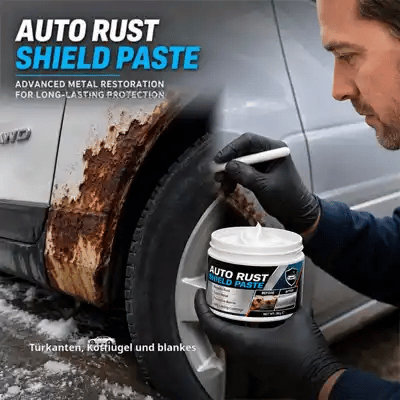 Free Shipping Today Only🔥Heavy-Duty Auto Rust Shield Barrier Paste & Applicator Brush 🛡️🚗