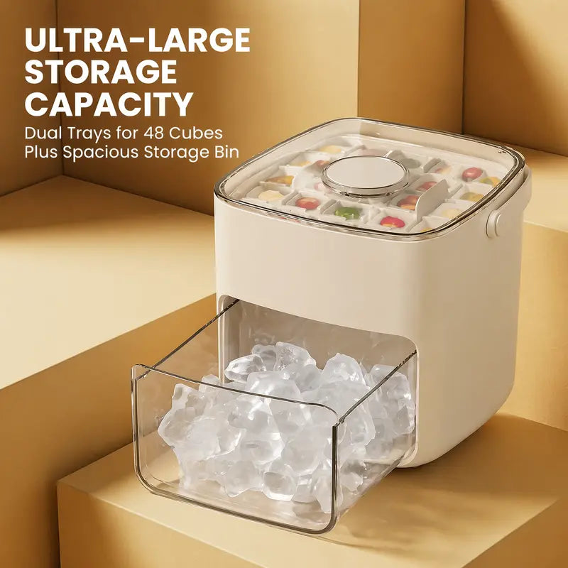 🔥Summer Kickoff: Up to 60% OFF 🔥 All-In-One Ice Maker & Storage Bin