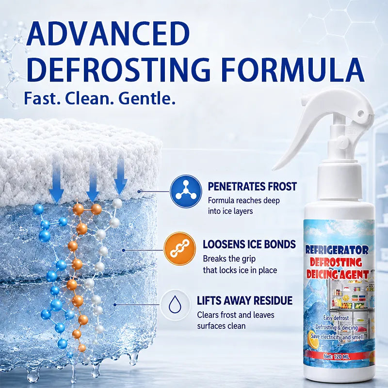 Ice Melting Spray - Safe and gentle & Fast defrosting
