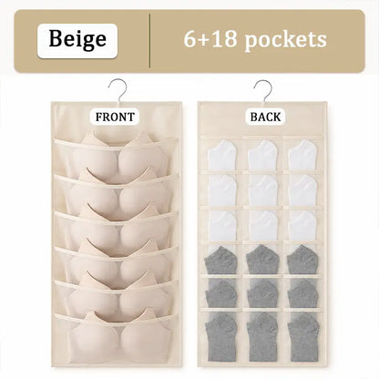 Space-Saving Hanging Closet Organizer for Intimates (JG)