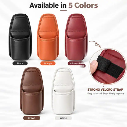 🚗 Universal Leather Car Door Cup Holder & Storage Caddy ☕📱✨