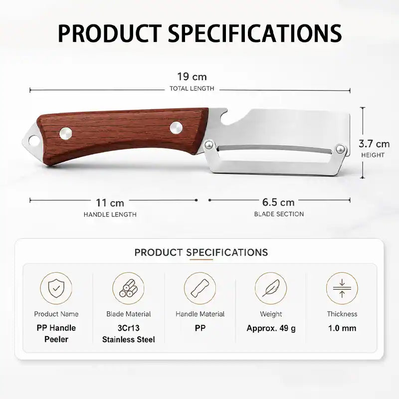 Last Day 60% OFF 🔥✨🔪 Multi-Functional Stainless Peeler 🥕