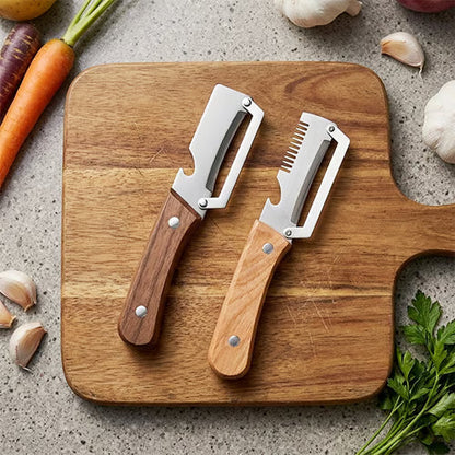 ✨🔪 Multi-Functional Stainless Peeler 🥕