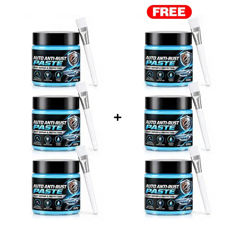 Free Shipping Today Only🔥Heavy-Duty Auto Rust Shield Barrier Paste & Applicator Brush 🛡️🚗