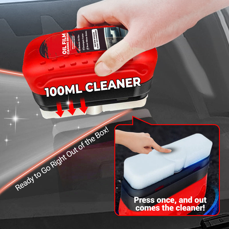 🔥SAVE 50%+ OFF🔥MAVONIQUECOSH®2-in-1 Pro-Clarity Glass Oil Film Remover - Crystal Clear Vision in Seconds