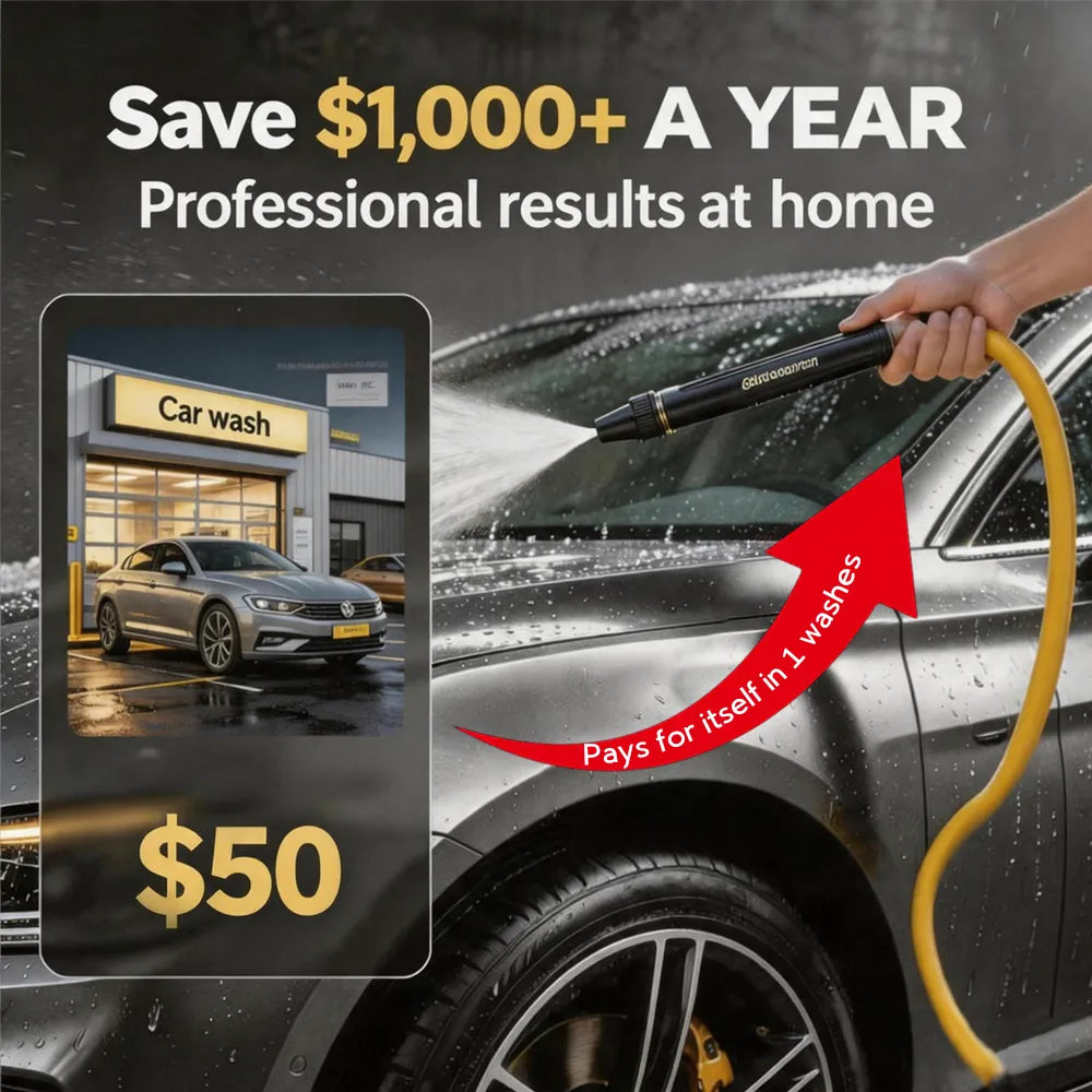 Mavoniquecosh®🚗3-in-1 All-Alloy High-Pressure Nozzle: Home & Car Sprayer 🔥LAST DAY BUY 2-PC Set 60% OFF