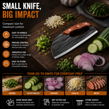 🔥 50% OFF Father’s Day Gift 🎁 | MAVONIQUECOSH®Hand-Forged Kitchen Slicing Cleaver 🍖
