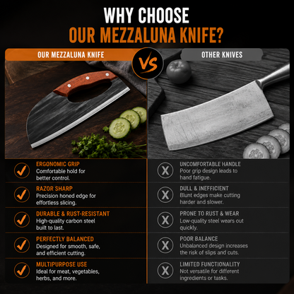 🔥 50% OFF Father’s Day Gift 🎁 | MAVONIQUECOSH®Hand-Forged Kitchen Slicing Cleaver 🍖