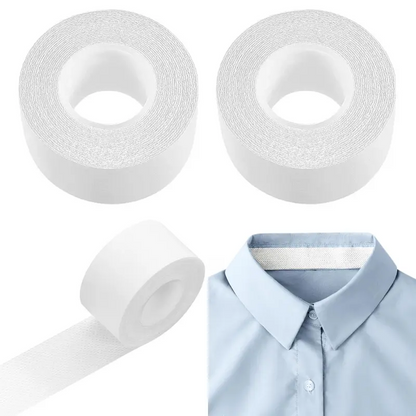 🔥Last Day 50% OFF🎁Invisible Sweat Tape & Collar Protector for Shirts & Hats (2 Rolls, Residue-Free)