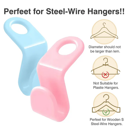 ✨Day Sale 50% OFF✨Space Saving Hangers Connector Hooks 20 Counts