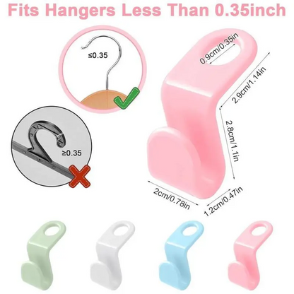 ✨Day Sale 50% OFF✨Space Saving Hangers Connector Hooks 20 Counts