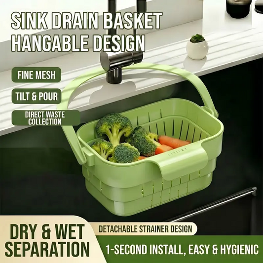 ✨Day Sale 50% OFF✨Foldable Hanging Kitchen Sink Drain Basket