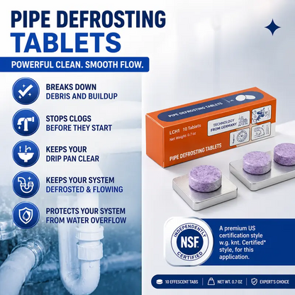 💧 Hot Sale Promotion 49% OFF🔥Multi‑Functional Pipe Cleaner Tablets  —Softens Hair & Breaks Down Stubborn Clogs
