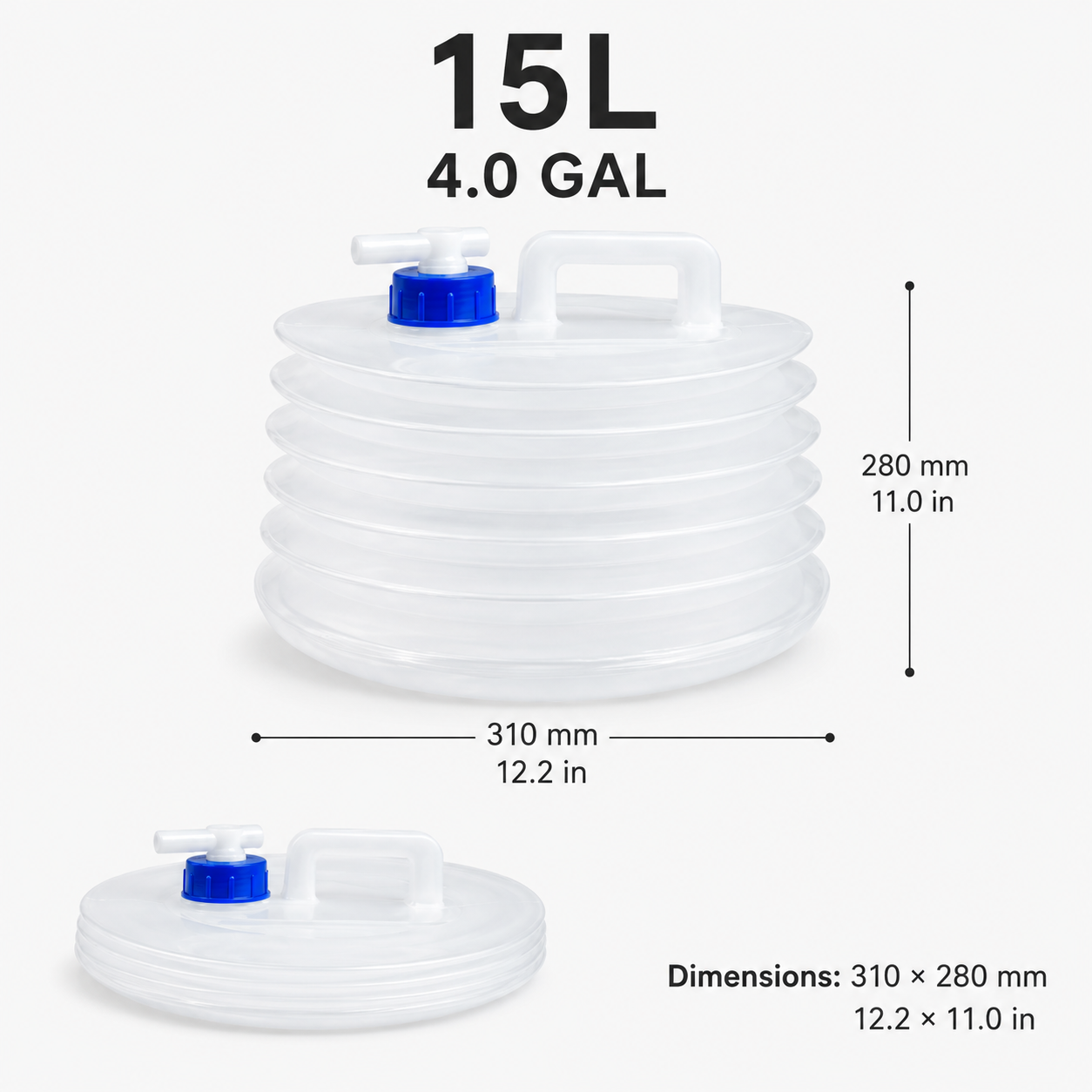 📢📢50% OFF !! ⏰Collapsible Water Container with Spigot