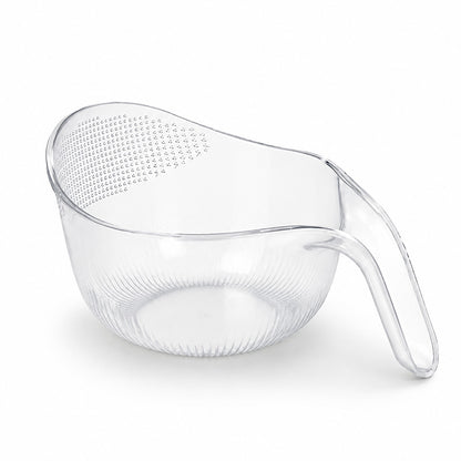 Multipurpose Rice Washing Bowl Strainer with Handle (JG)
