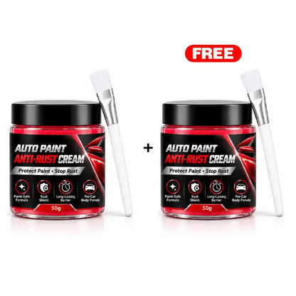 Free Shipping Today Only🔥Heavy-Duty Auto Rust Shield Barrier Paste & Applicator Brush 🛡️🚗