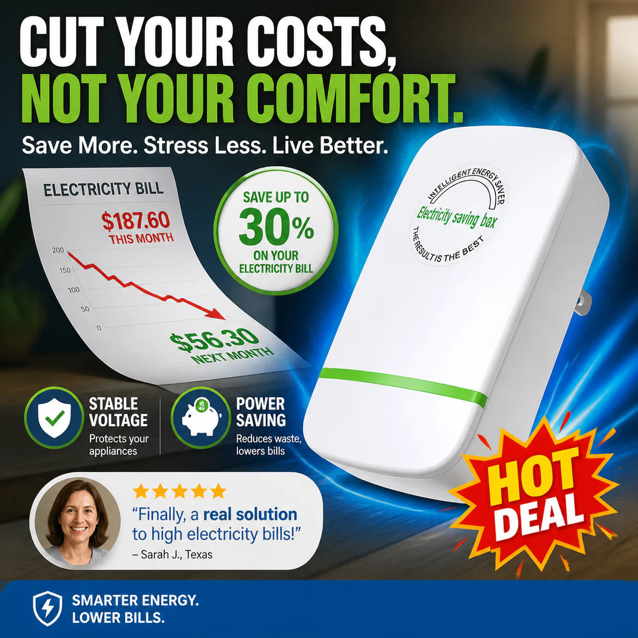 FREE SHIPPING🔥MAVONIQUECOSH®Household Electricity Saving Box