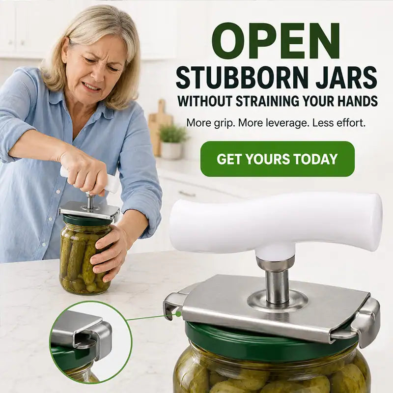 Mavoniquecosh Official 💎👉 Easy Grip Jar Opener — Effortless, Anti-Slip & Comfortable to Use (JG)