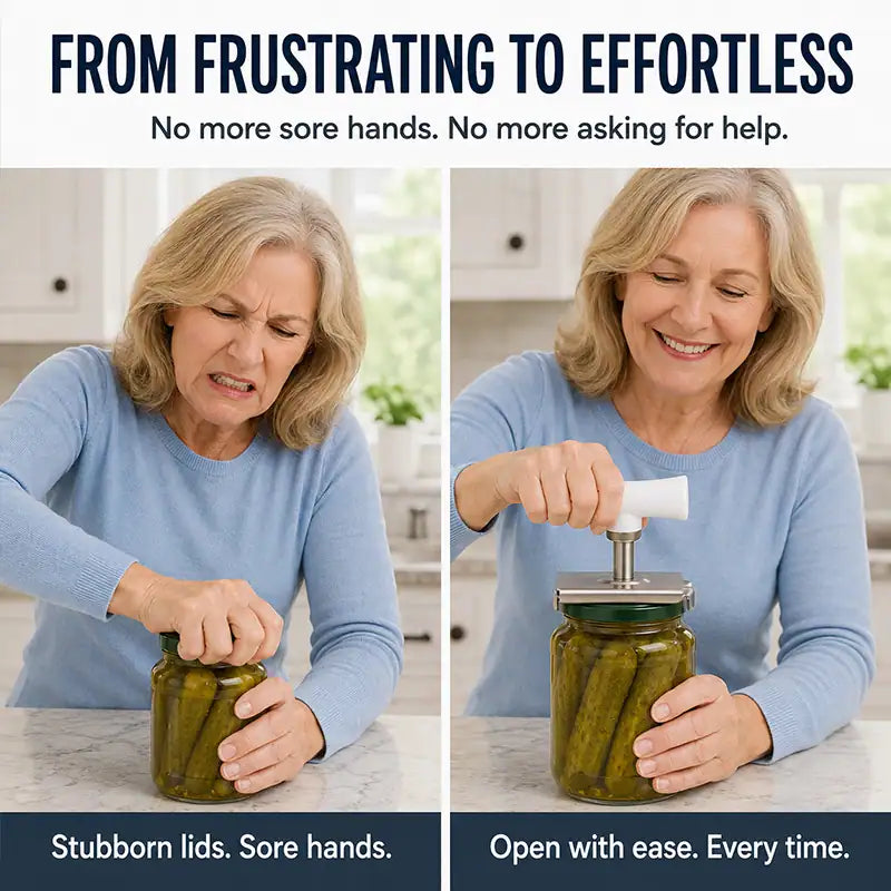 Mavoniquecosh Official 💎👉 Easy Grip Jar Opener — Effortless, Anti-Slip & Comfortable to Use (JG)