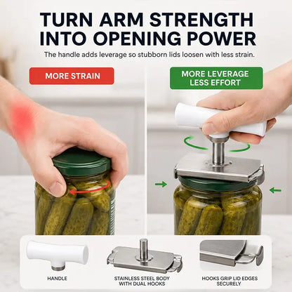 Mavoniquecosh Official 💎👉 Easy Grip Jar Opener — Effortless, Anti-Slip & Comfortable to Use (JG)