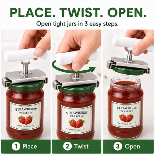 Mavoniquecosh Official 💎👉 Easy Grip Jar Opener — Effortless, Anti-Slip & Comfortable to Use (JG)