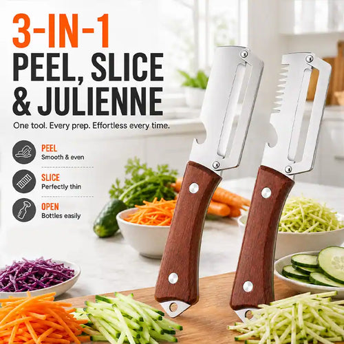 Last Day 60% OFF 🔥✨🔪 Multi-Functional Stainless Peeler 🥕