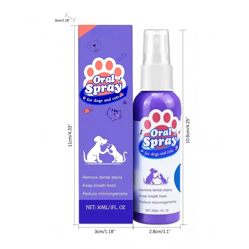 🔥2026 New Arrivals: 50% Off for a Limited Time!🔥MAVONIQUECOSH®Teeth Cleaning Spray for Pets