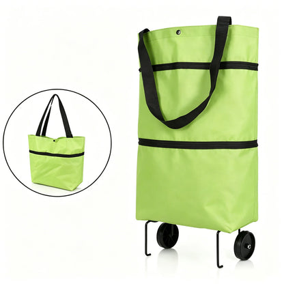 🔥LAST DAY SALE 50% OFF⏰MAVONIQUECOSH®🔥 2-in-1 Convertible Grocery Bag & Rolling Shopping Cart