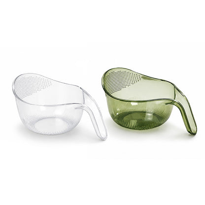 Multipurpose Rice Washing Bowl Strainer with Handle (JG)