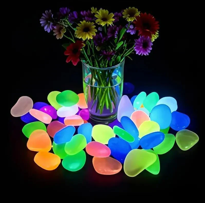 🎁 Limited Time Deal – Mixed Color Glow Luminous Stones ✨