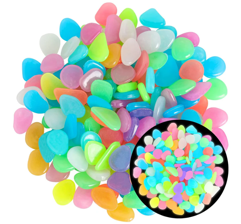 🎁 Limited Time Deal – Mixed Color Glow Luminous Stones ✨