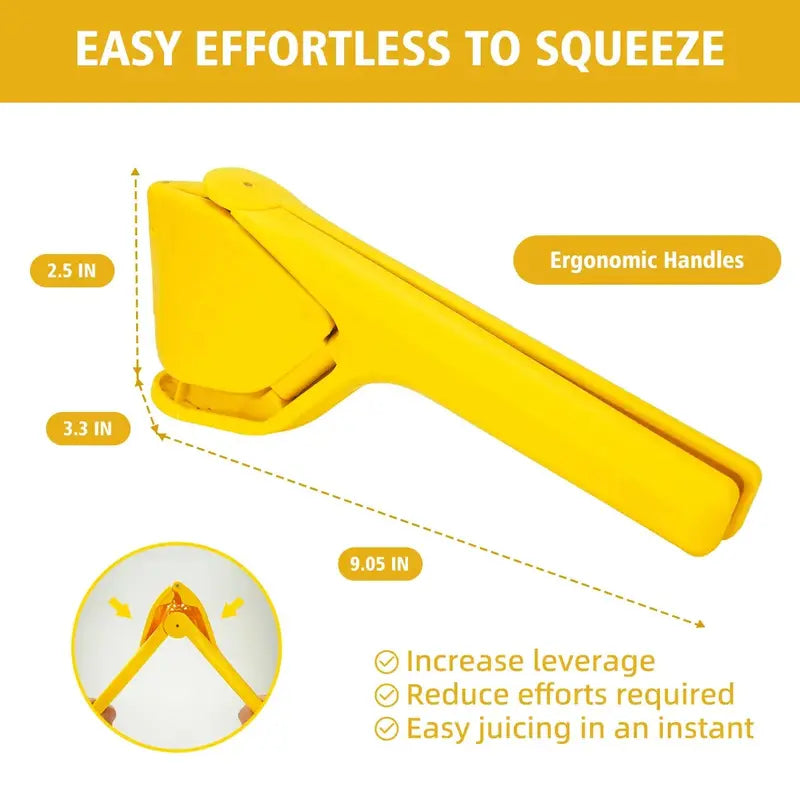 MAVONIQUECOSH®Universal Fruit Press & Squeezer, ✨Food-Grade PP (BPA-Free), ✅Dishwasher Safe