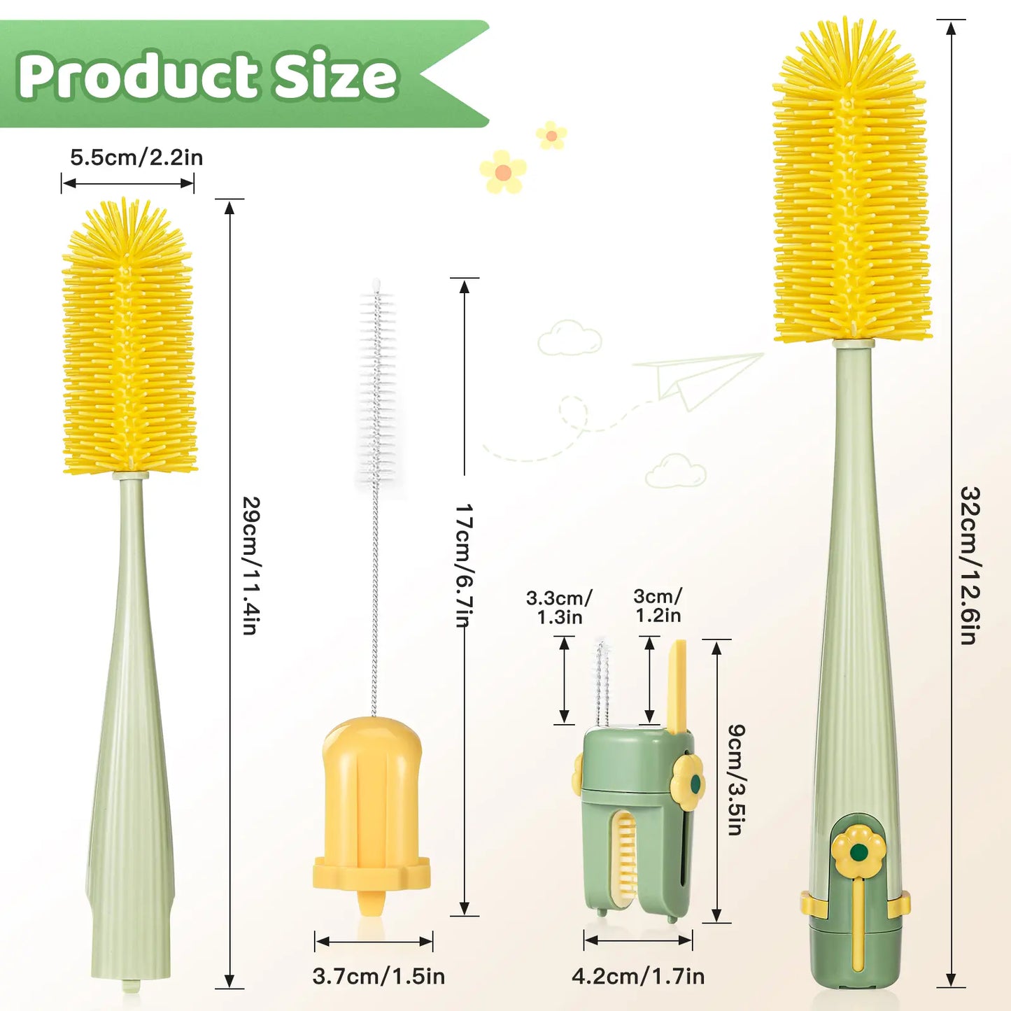 Mavoniquecosh® 5-in-1 Cleaning Brush – Deep Clean Where Your Dishwasher Fails 🛡️