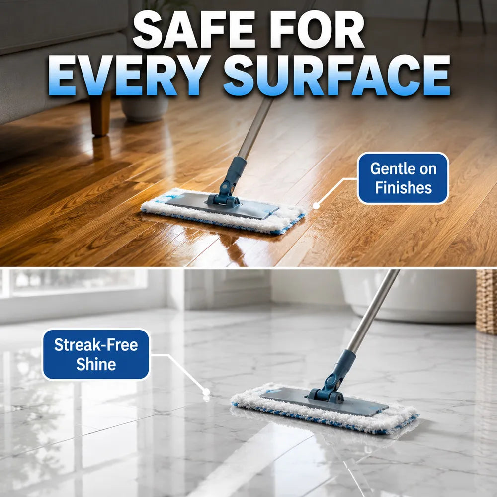 MAVONIQUECOSH® Effortless Clean Floor Tablets (100-Pack)🫧DROP, MOP, AND SHINE.
