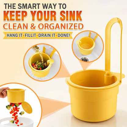 🔥 Hot Sale 50% OFF 🔥Multifunctional hanging sink drain basket