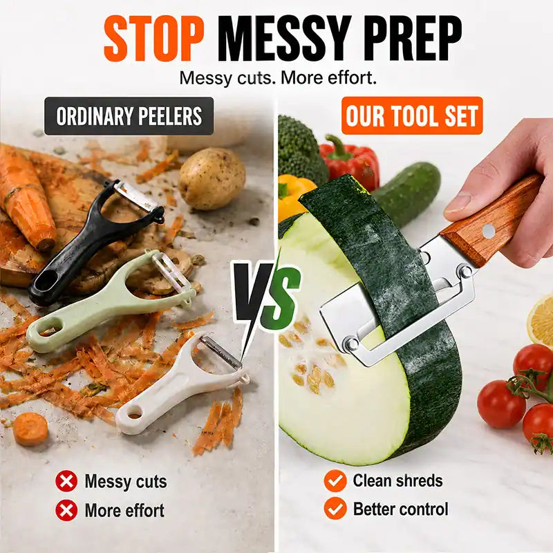 Last Day 60% OFF 🔥✨🔪 Multi-Functional Stainless Peeler 🥕