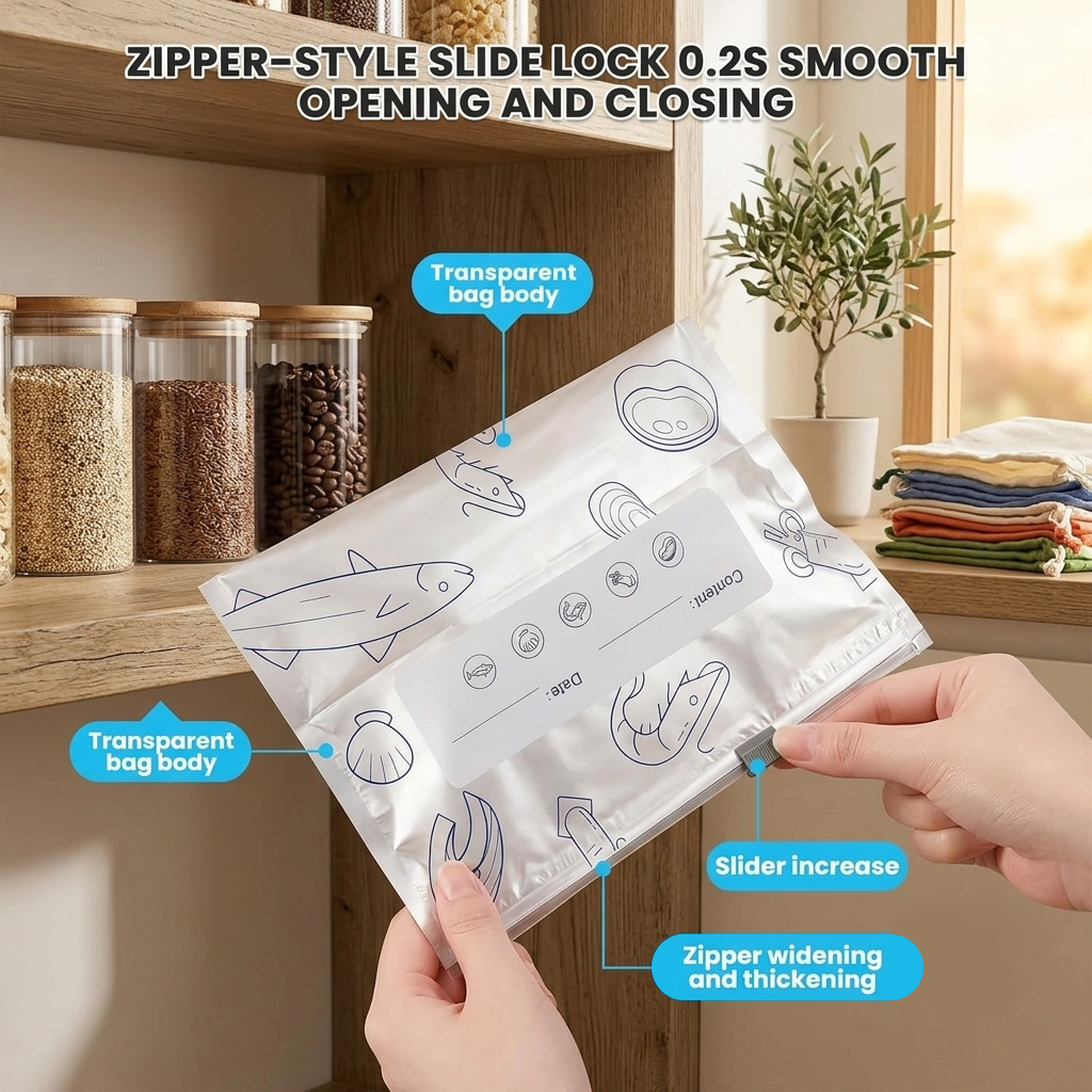 🔥 50% OFF Today! 30PCS Reusable Foil Food Storage Bags – Keep Food Fresh, Sealed & Organized