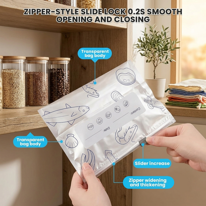 🔥 50% OFF Today! 30PCS Reusable Foil Food Storage Bags – Keep Food Fresh, Sealed & Organized