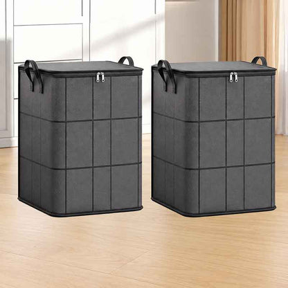 🔥Last Day 50% OFF ⚡XXL Foldable Storage Bags — Up to 180L for Clothes, Bedding & More