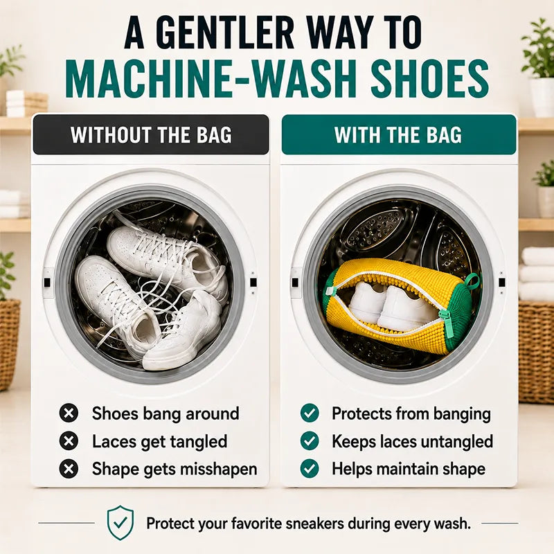 Shoe Washing Machine Bag – Durable Laundry Protector for Sneakers