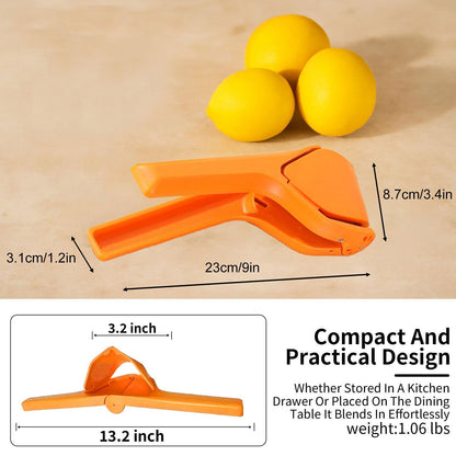 MAVONIQUECOSH®Universal Fruit Press & Squeezer, ✨Food-Grade PP (BPA-Free), ✅Dishwasher Safe