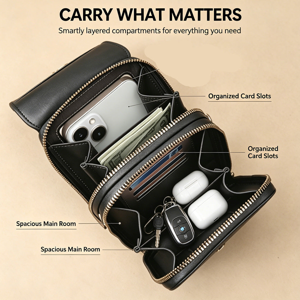 🔥LAST DAY SALE 60% OFF⏰MAVONIQUECOSH®Hands-Free Phone Wallet & Purse👝