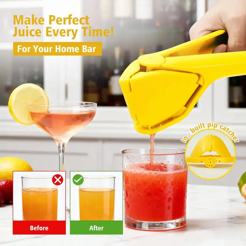 MAVONIQUECOSH®Universal Fruit Press & Squeezer, ✨Food-Grade PP (BPA-Free), ✅Dishwasher Safe