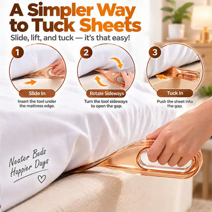 ✅Mavoniquecosh®Elegant Bedsheet Tucker & Mattress Lifter Tool🏋️‍♀️
