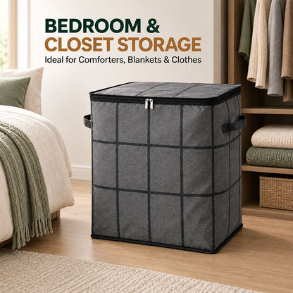 🔥Last Day 50% OFF ⚡XXL Foldable Storage Bags — Up to 180L for Clothes, Bedding & More